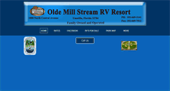 Desktop Screenshot of oldemillstreamrvresort.com